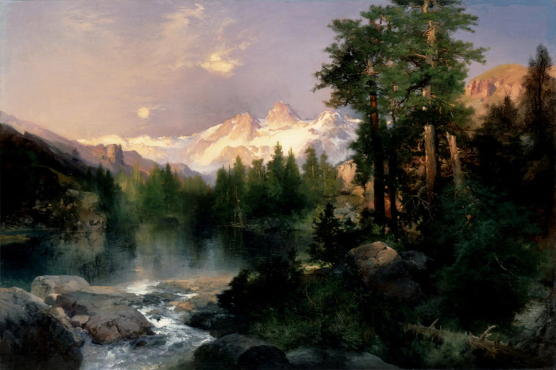 Los Tres Pechos - Thomas Moran