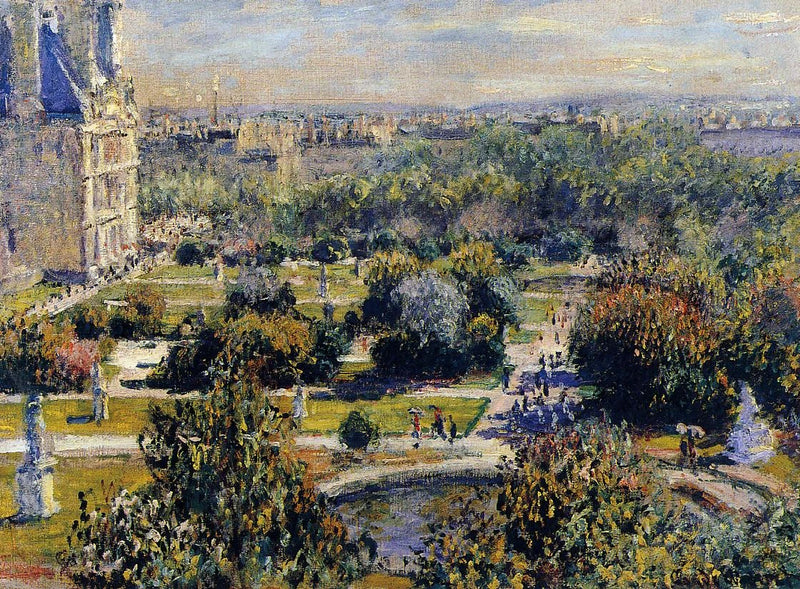 Las Tullerías W401 - Claude Monet
