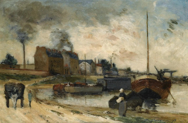 Las fábricas Cail y el muelle de Grenelle - Paul Gauguin