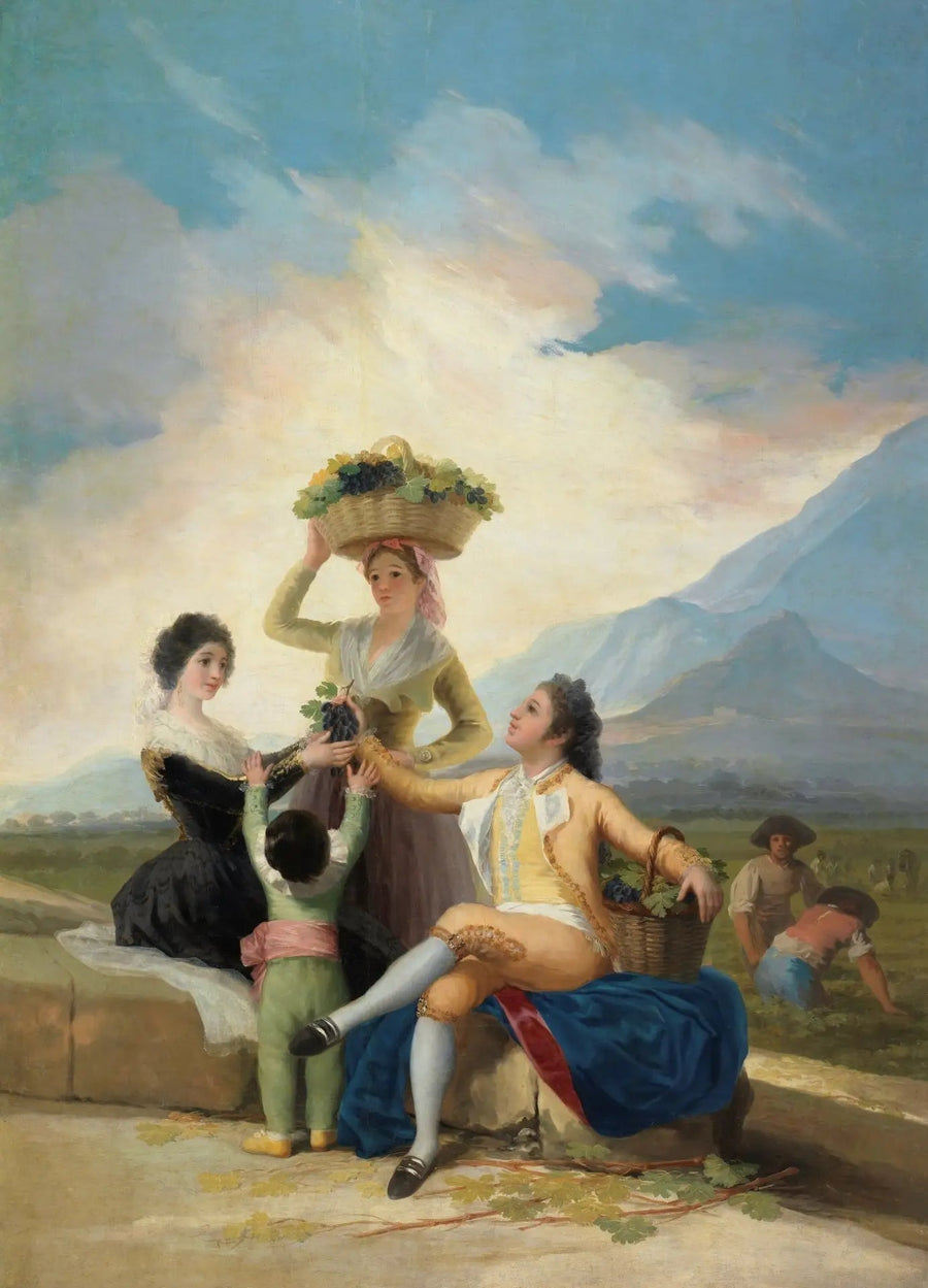 Las Vendimias - Francisco de Goya