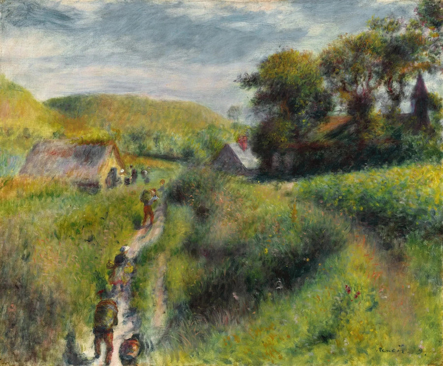 Los Vendimiadores - Pierre-Auguste Renoir