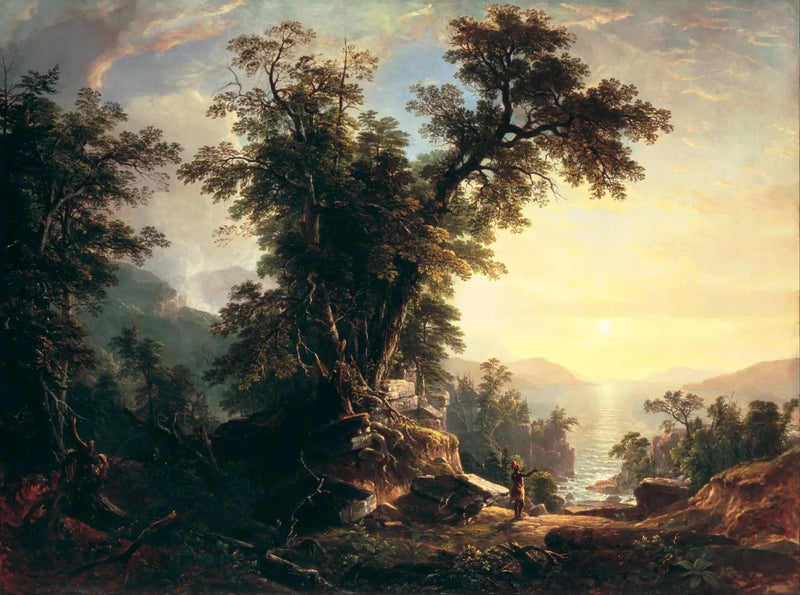 Vísperas del Indio - Asher Brown Durand