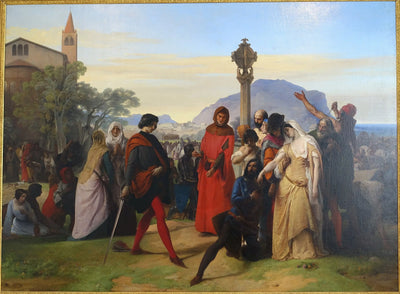 Les vêpres siciliennes - Francesco Hayez - Alpha Reproduction