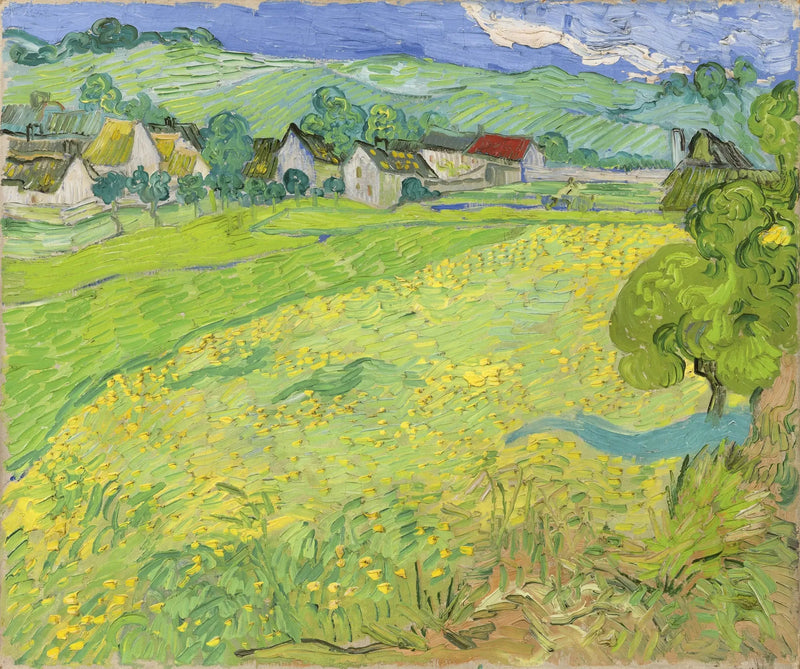 Los Vessenots en Auvers - Vincent van Gogh