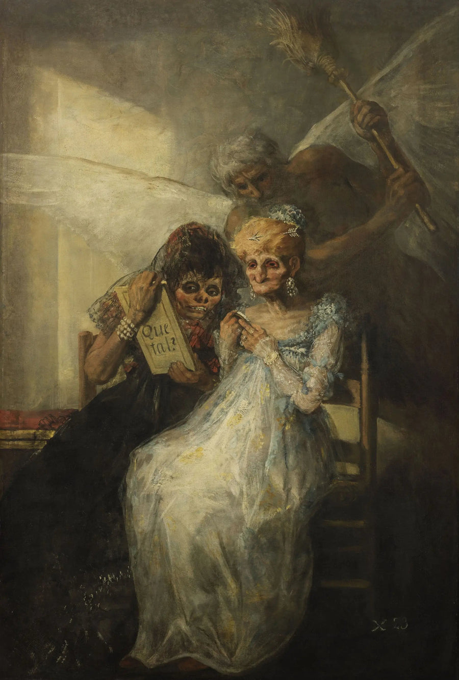 Las viejas - Francisco de Goya