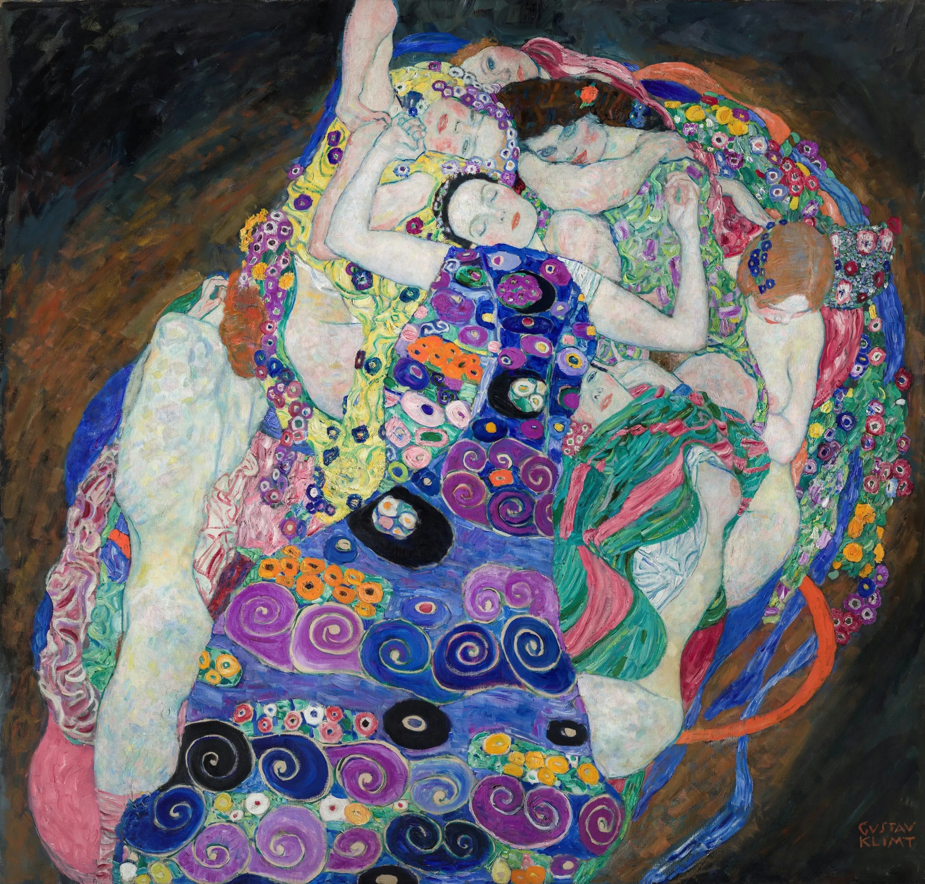 Les Vierges - Gustav Klimt image 1 reproduction réalisée par Alpha Reproduction