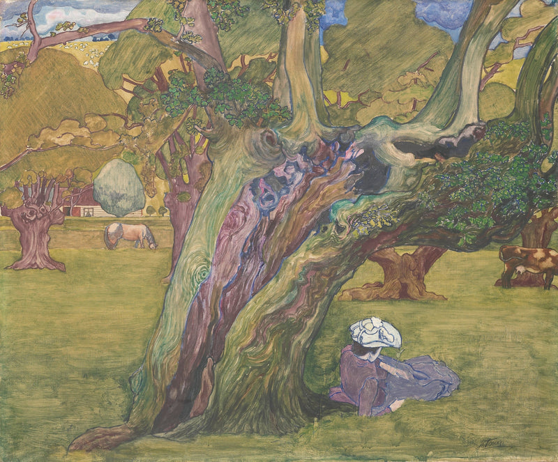 Los viejos robles de Surrey - Jan Toorop