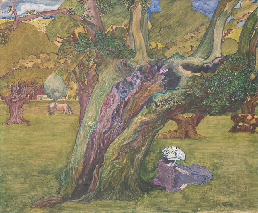 Los viejos robles de Surrey - Jan Toorop