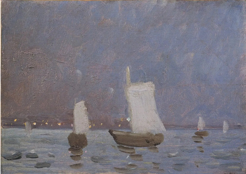 Los veleros - Édouard Manet