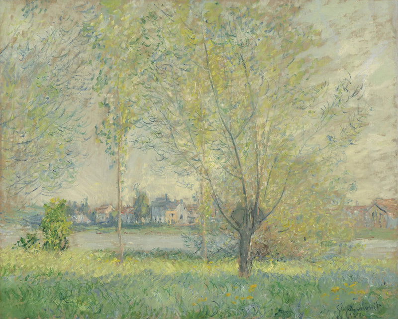 Los Sauces - Claude Monet