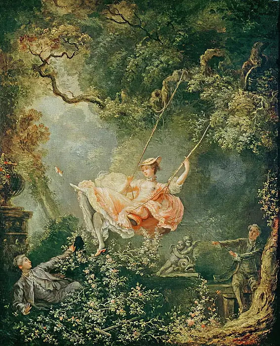 El columpio - Jean-Honoré Fragonard
