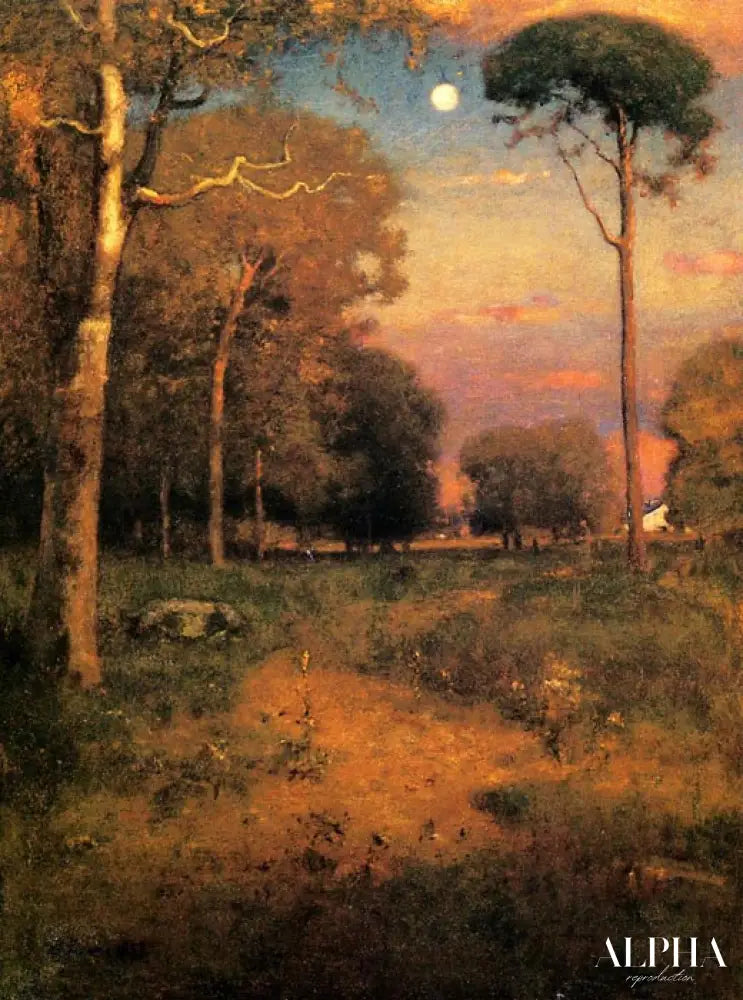 Early Moonrise, Florida - George Inness - Reproductions de tableaux et peintures haut de gamme