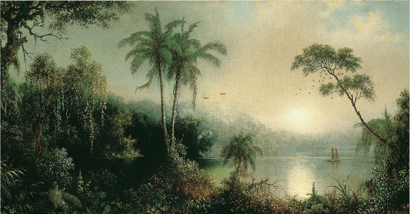 Amanecer en Nicaragua - Martin Johnson Heade