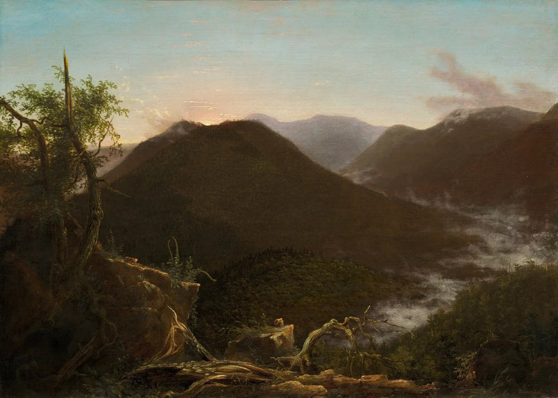 Amanecer en las Montañas Catskill - Thomas Cole