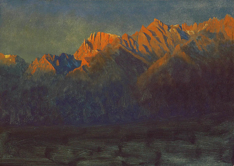Amanecer en las Sierras - Albert Bierstadt