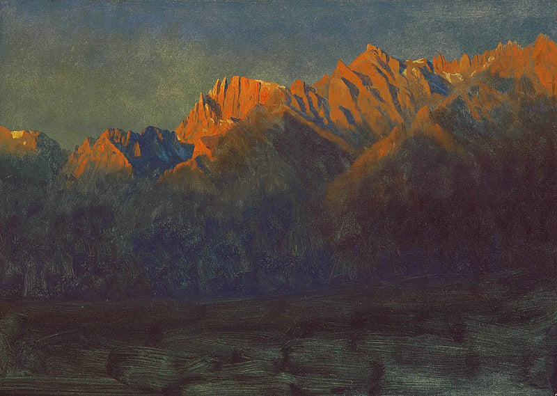 Amanecer en las Sierras - Albert Bierstadt