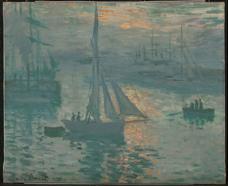 Amanecer (Marina) W262 - Claude Monet