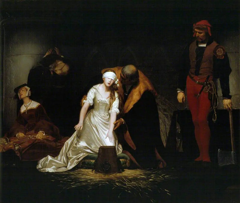 La ejecución de Lady Jane Grey - Paul Delaroche