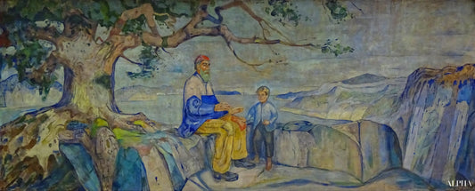L'histoire, 1911 - Edvard Munch - Reproductions de tableaux et peintures haut de gamme