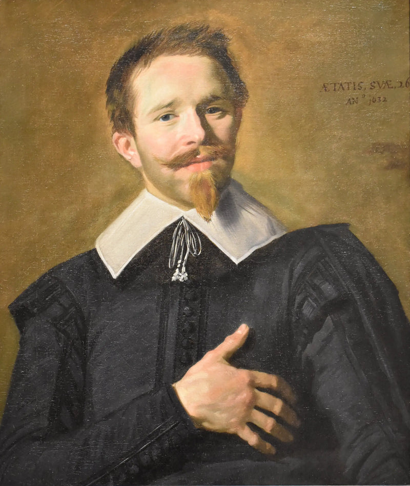 El hombre con la mano en el corazón - Frans Hals