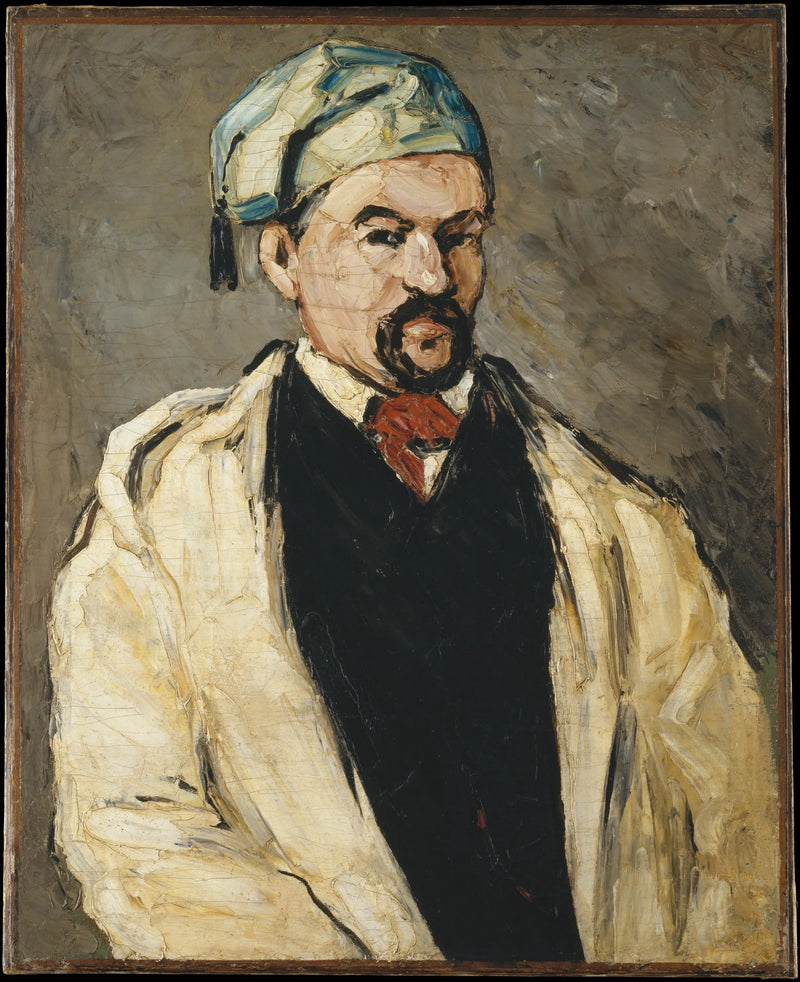 El Hombre con el gorro de algodón - Paul Cézanne