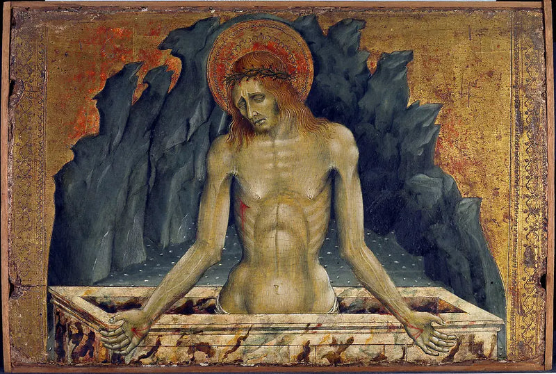 El hombre de dolores - Giovanni di Paolo