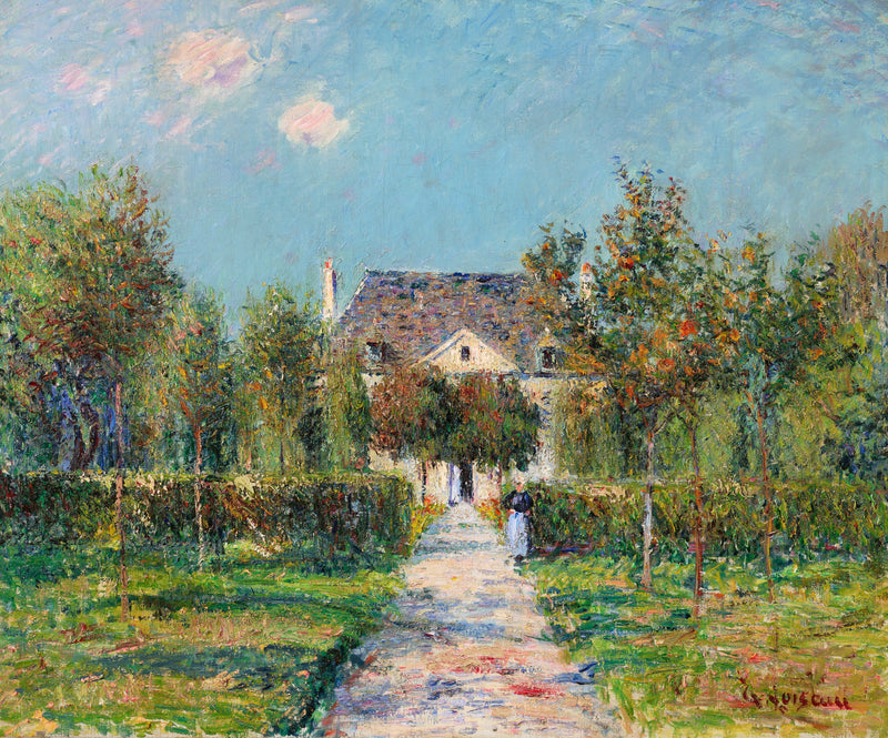 El hotel de Mademoiselle Ernestine, Saint-Jouin - Gustave Loiseau