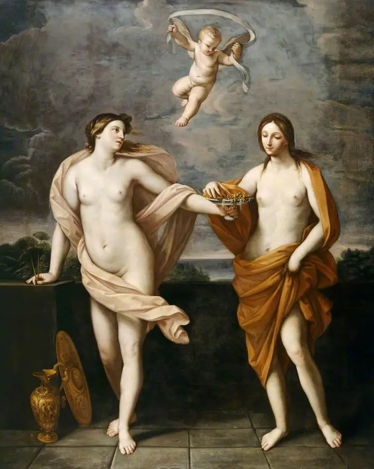 Liberalidad y modestia - Guido Reni