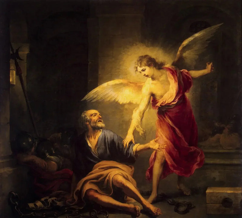 Liberación de San Pedro - Bartolomé Esteban Murillo