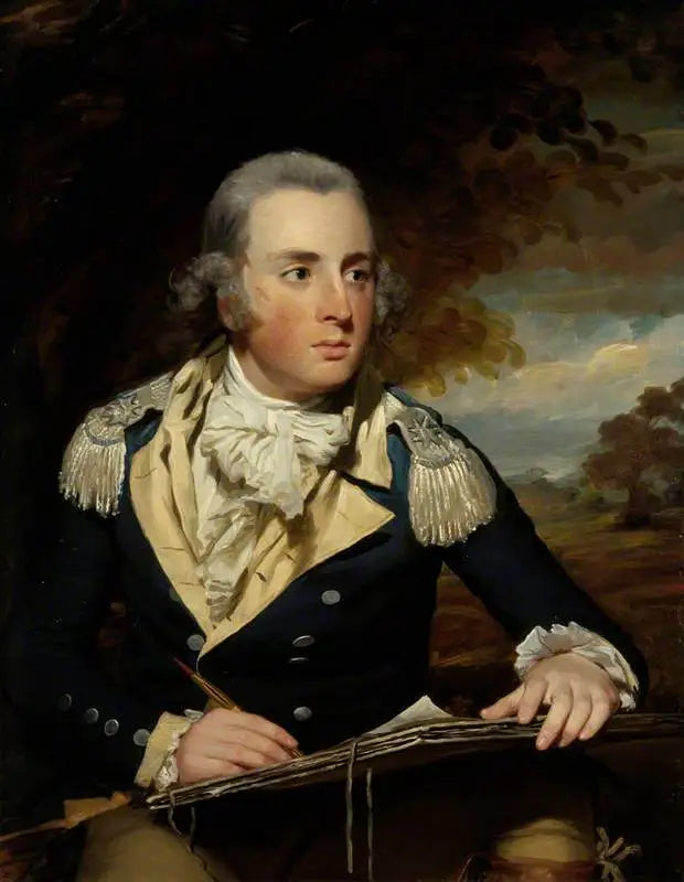Teniente coronel George Lyon (activo 1788 - aproximadamente 1826) - Henry Raeburn