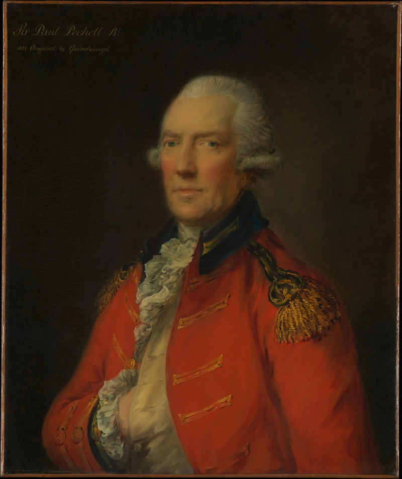 Teniente coronel Paul Pechell (1724-1800) - Thomas Gainsborough