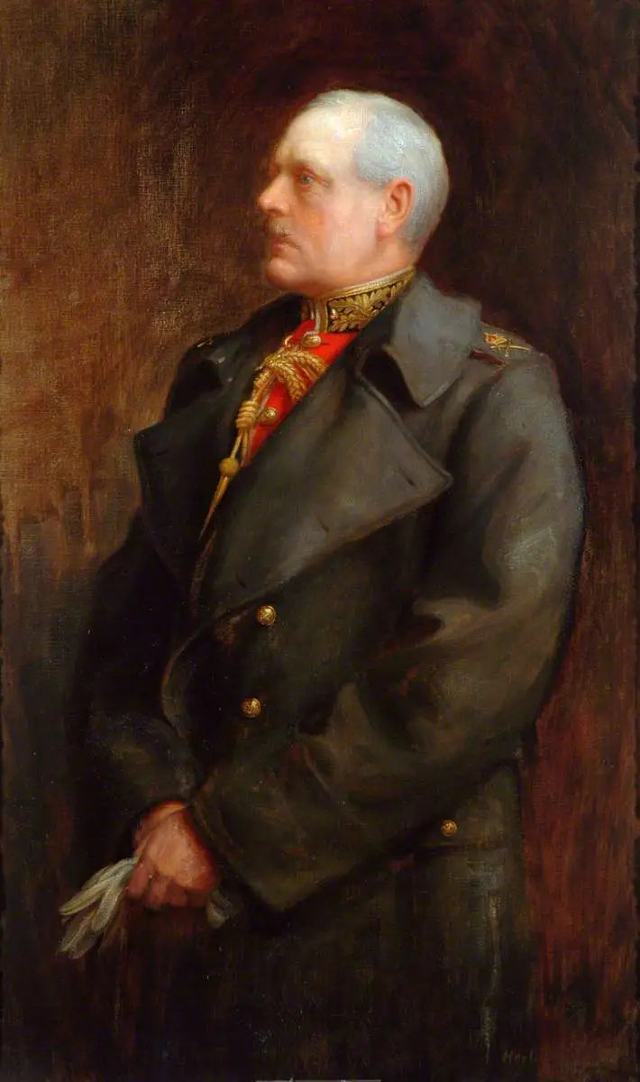 Teniente general Sir William Edmund Franklyn, KCB, coronel del regimiento (1906–1914) - Herbert Draper