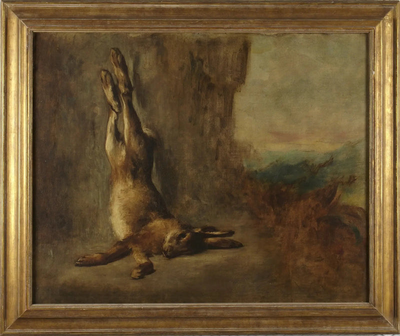 liebre - Eugène Delacroix