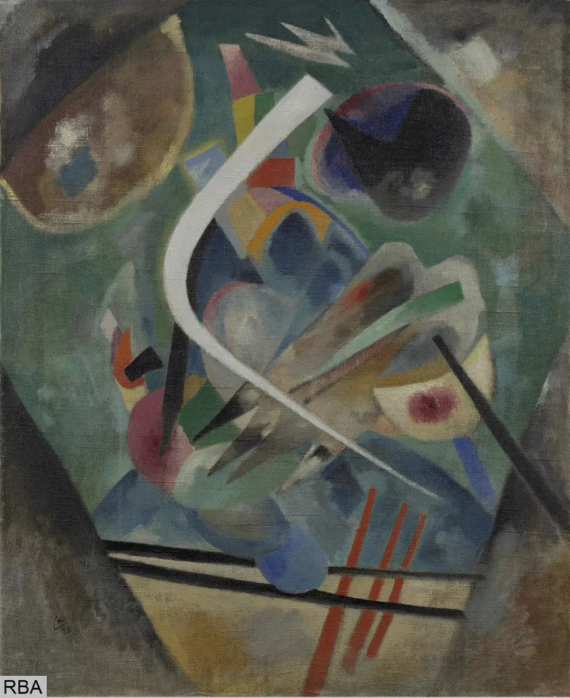 Línea blanca - Vassily Kandinsky