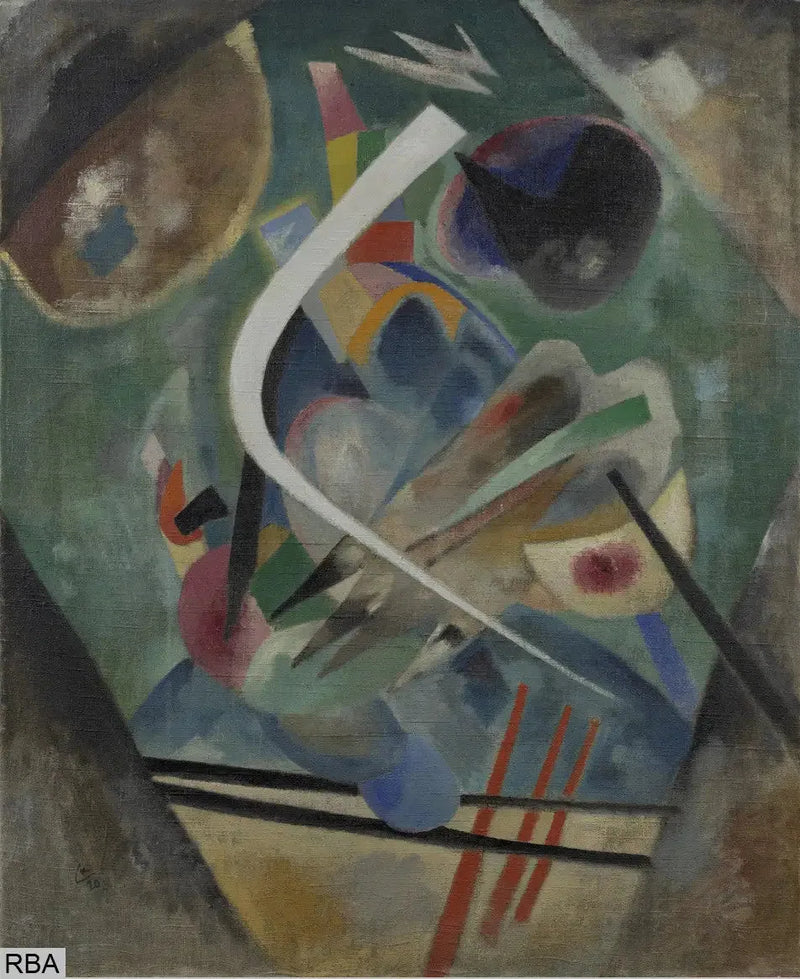 Línea blanca - Vassily Kandinsky