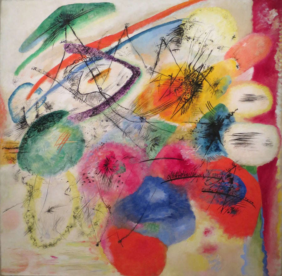 Líneas negras - Vassily Kandinsky