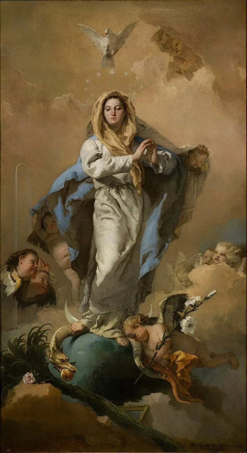 La Inmaculada Concepción - Giovanni Battista Tiepolo