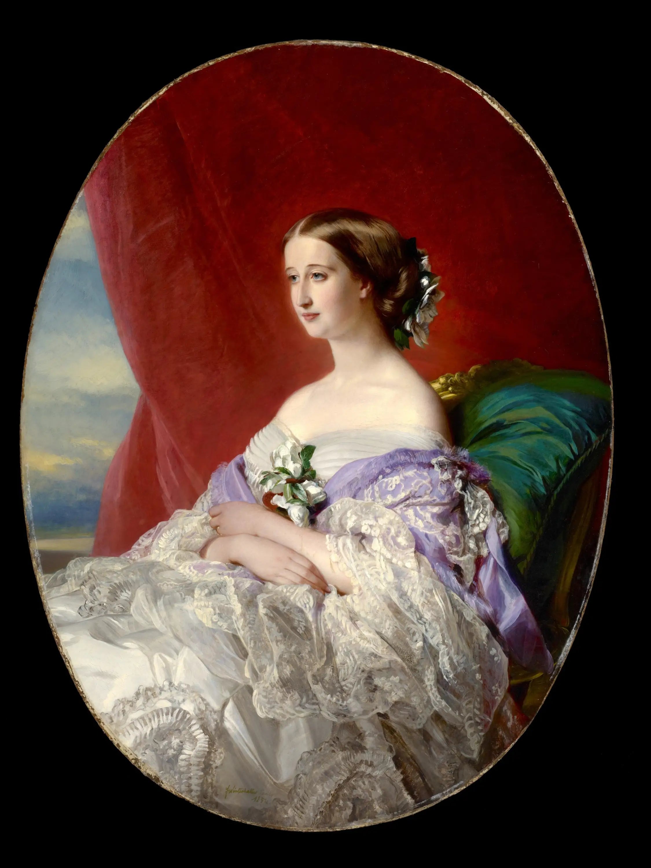L’Impératrice Eugénie - Franz Xaver Winterhalter - Alpha Reproduction