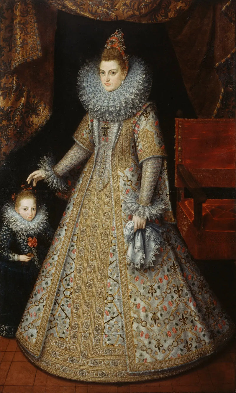 La infanta Isabel Clara Eugenia (1566-1633), archiduquesa de Austria - Frans Pourbus el Joven
