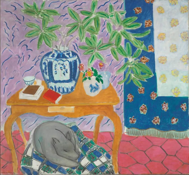 El Interior con perro - Henri Matisse
