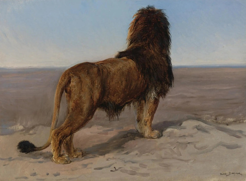 León (El vigía) - Rosa Bonheur