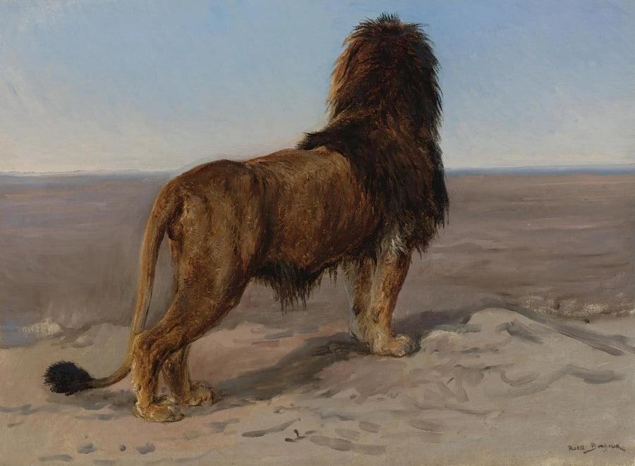 León (El vigía) - Rosa Bonheur