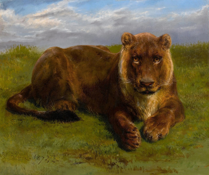 Leona posando - Rosa Bonheur