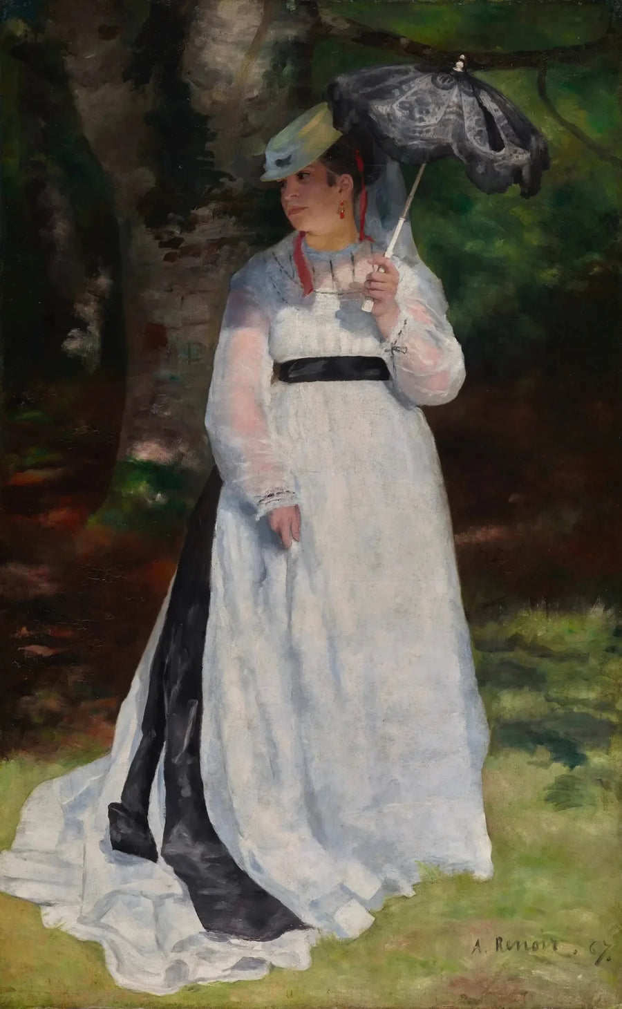 Lise con sombrilla - Pierre-Auguste Renoir