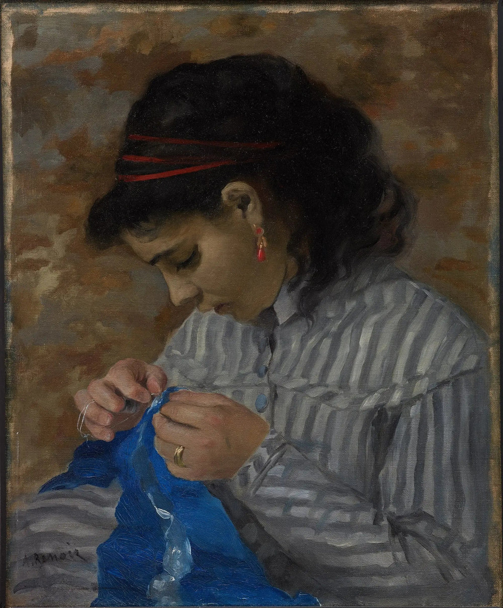 Lise Cousant - Pierre-Auguste Renoir image 1 copie de tableau peinte à la main