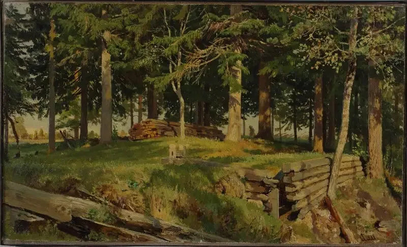 Borde del bosque - Ivan Chichkine