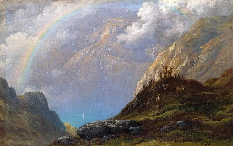 Loch Carron, Escocia - Gustave Doré
