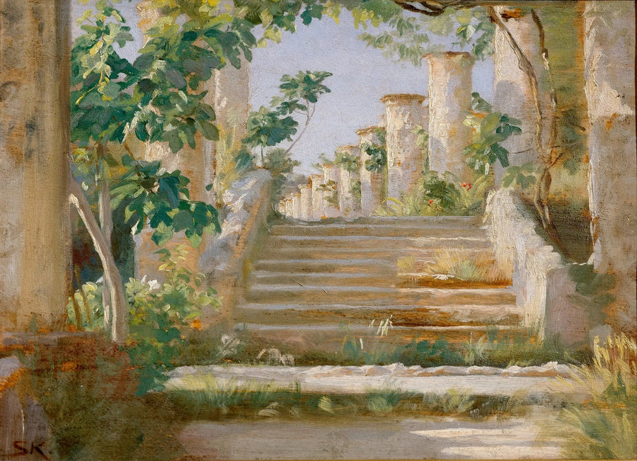 Logia en Ravello - Peder Severin Krøyer