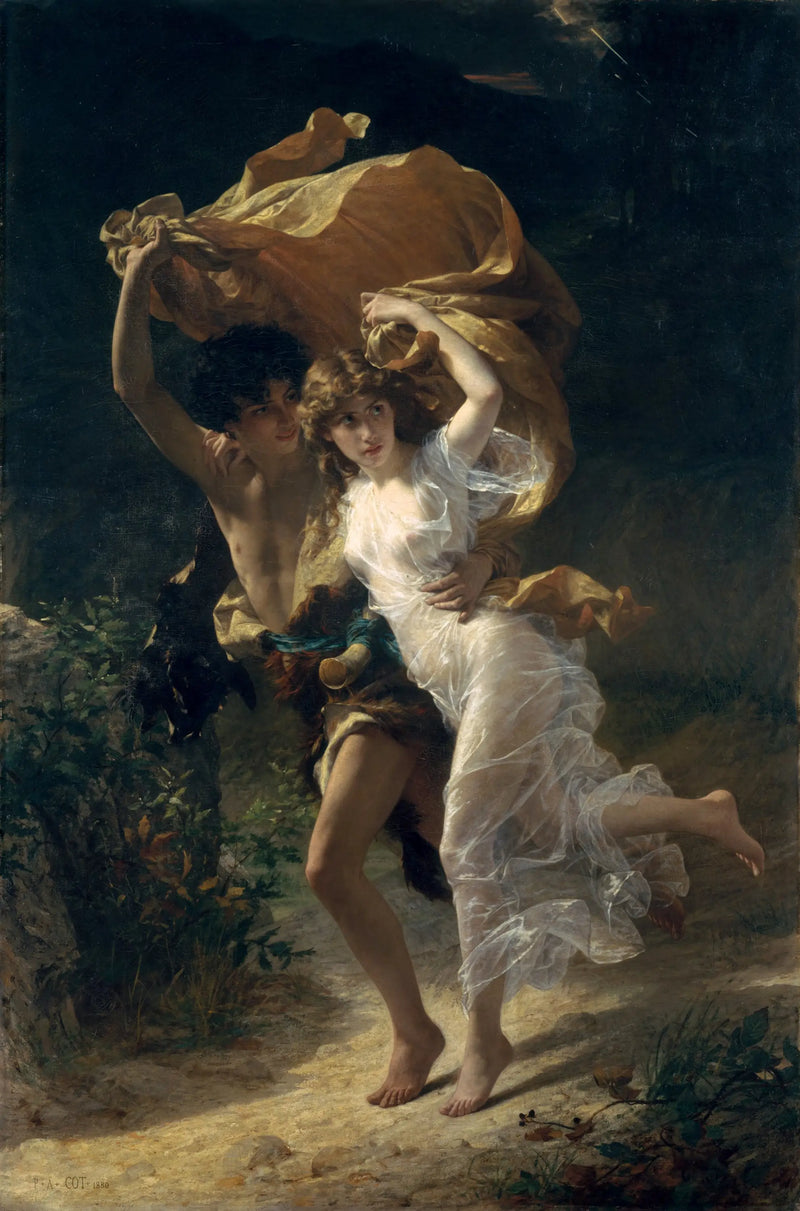 La Tormenta - Pierre Auguste Cot