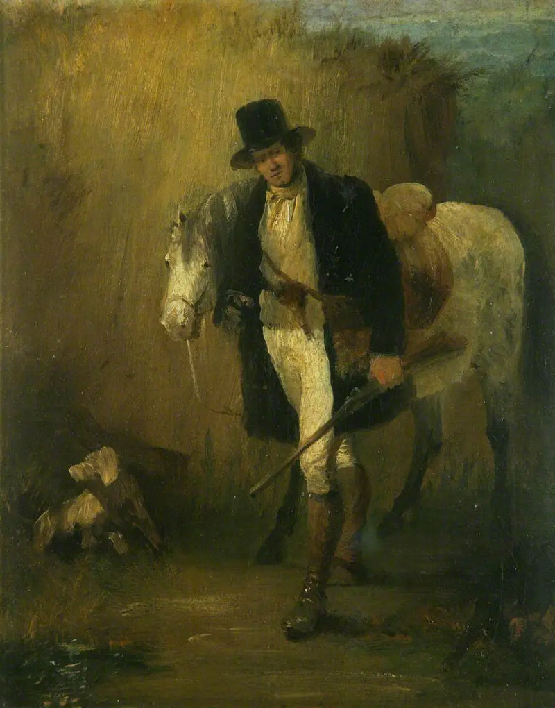 Lord Ellesmere y su pony, « Jack » - Edwin Henry Landseer